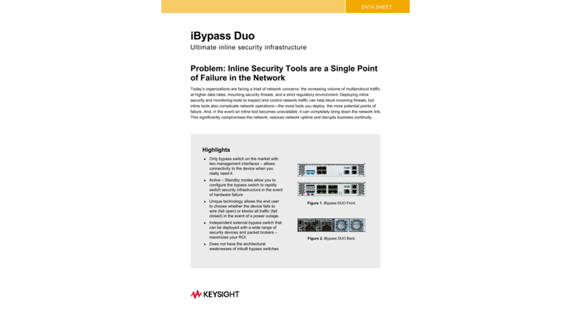 iBypass Duo Ultimate Inline Security Infrastructure